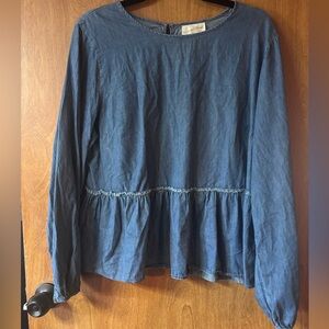 Universal Thread Blue Blouse